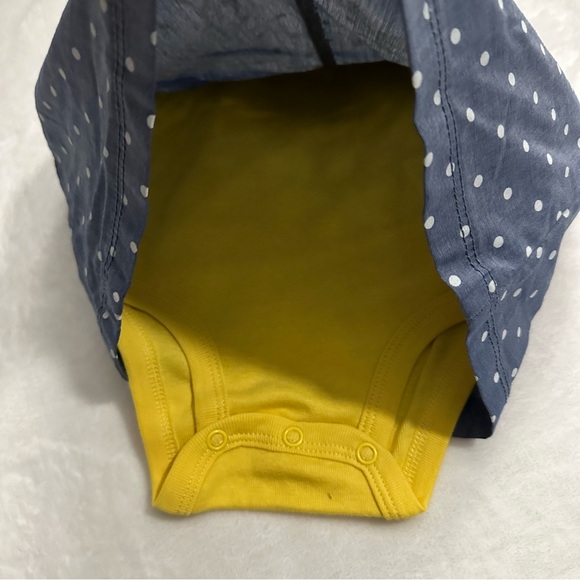 2/$20 Carters Polka Dot Heart Overall Dress Set, 12m - Picture 5 of 5